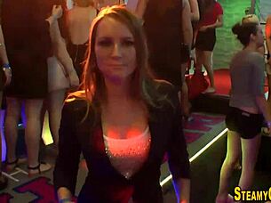 Cfnm Teen Amateur Gulps Facial Cum