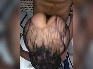 Cute teen amateur gets oral before doggystyle anal with big ass bent over!