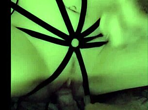 Super hot teen lets friend finger her in lingerie during masturbation