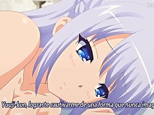 In episode 4 of Kanpeki, the anime hentai story unfolds with a creampie scene.