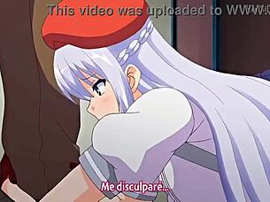 In episode 4 of Kanpeki, the anime hentai story unfolds with a creampie scene.