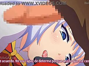 In episode 4 of Kanpeki, the anime hentai story unfolds with a creampie scene.