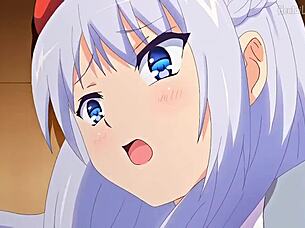 In episode 4 of Kanpeki, the anime hentai story unfolds with a creampie scene.