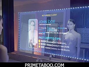 Slut teen gets anal sex from stranger.