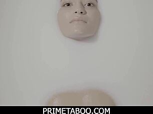 Slut teen gets anal sex from stranger.