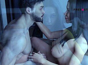 The Seven Realms Scene 2: Leyala And Atlas First Love Making