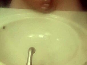 Intense Masturbation with Massive Monster Cock Stroking