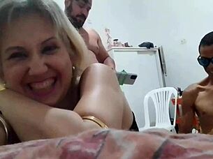 cuckold sees son with stepmother joins orgy