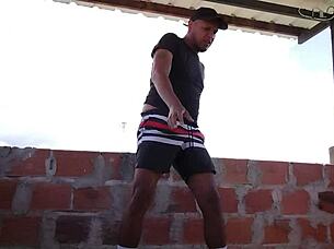 Provocando A Mi Novio Para Follar Al Aire Libre Luego De Su Rutina De Ejercicio-1 Parte-