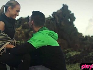 nasty photographer fucking his model outdoors?