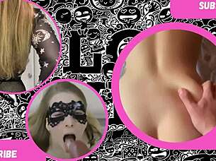 Guy Prepares Chick's Ass And Rudely Fucks