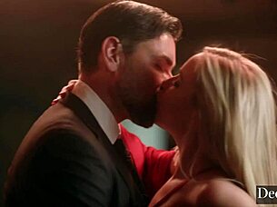 Savannah happily fucks Anton at hubby's request