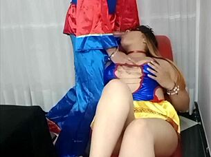 The prince says, 'I want tits to cum on, find my girl.'