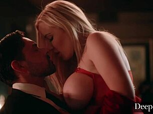 Savannah happily fucks Anton at hubby's request