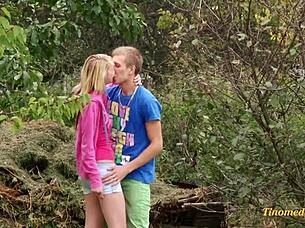 Is This Horny Young Babe Getting Fucked In Scene 1 With Her Skinny Body?