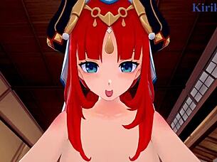 Shenhe and Nilou's Wild POV Sex in Genshin Hentai