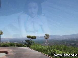 ethnic babe feels cum on pussy