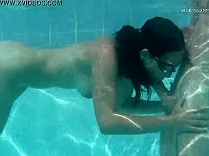 Candy Lovers Engage in Underwater Sex with Big Cocks