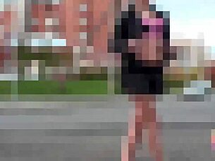 i love wearing skirts that are a little too short, babe