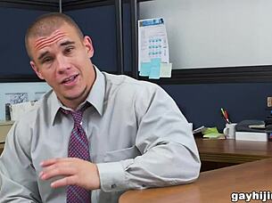 Gay Boss Trying To Make Friday A Bit More Fun