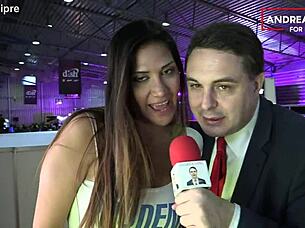 I am Andrea, a Mexican girl in MVI 0741.