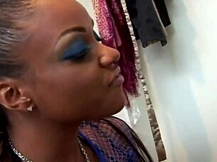 she flogs his cock then spreads for rough pounding