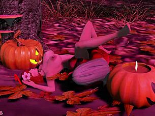 Cassie and Lewdine wish you a happy Halloween.