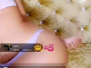 sweet dream vj m life show at the office with thai teen