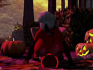 Cassie and Lewdine wish you a happy Halloween.