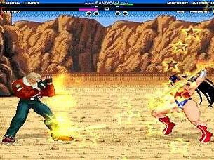 Kim Dong Hwan Battles Wonder Woman