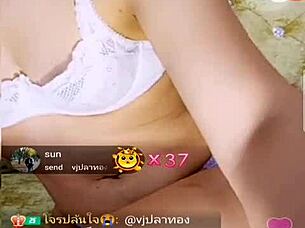 sweet dream vj m life show at the office with thai teen