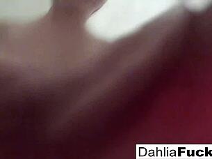 I'm Dahlia Skys Having Naughty Fun In The Shower, Showing My Tits And Pussy