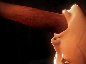 Kunoichi battles monsters in hardcore version, intense monster encounters