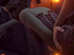 i bent sombra over for doggystyle, oops