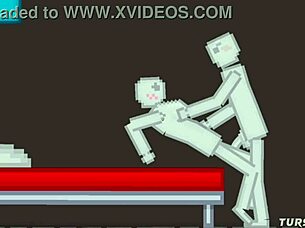 Intense sex in people playground game