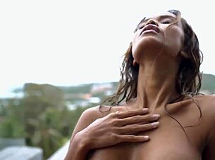 Hey, this brown beauty is so young and petite, isn't she cute?