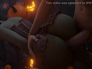 i bent sombra over for doggystyle, oops