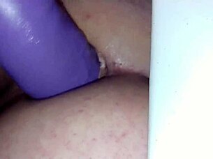 Woman Engages in Ass Play with Toys and Anal Fucking