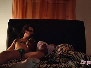 Ebony Roommate Invites For Movie But Wants Monster Cock Deepthroat?