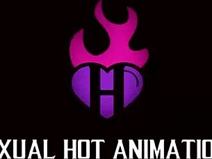 Inspectors finger and lick in office 3d animation