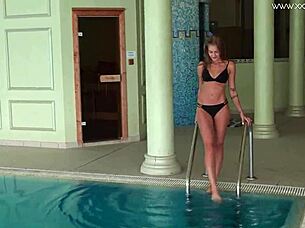 Tiffany Tatum's super hot pool action?