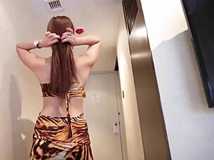 asiansexdiary: skinny filipina gets bent over and left dripping with creampie cum