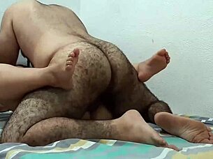 Teen Latina's Big Ass In Parents' Room