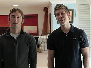 Rowdy neighbors pound brunette's ass hard in anal craving 😈