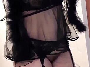 Ximena gets sensual with black guy.