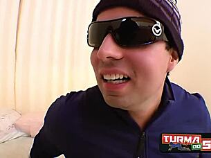 Nymph Loves Hot Cum From Porn Star