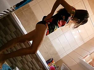 Voyeur in my shower 😊