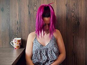 Four Bright Orgasms In The Kitchen With Moaning