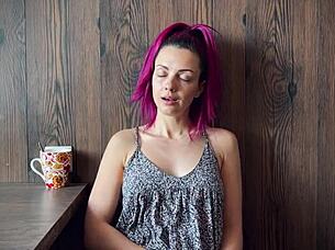 Four Bright Orgasms In The Kitchen With Moaning