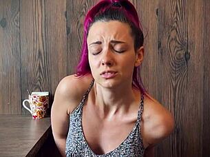 Four Bright Orgasms In The Kitchen With Moaning